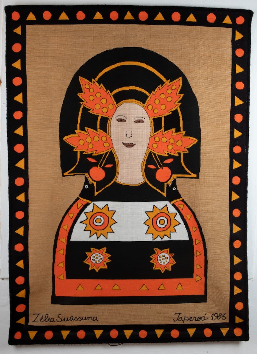 Ζέλια Σουασούνα, s.t., 1986. Ταπισερί - 163 x 117 cm. Ιδιωτική συλλογή, Ύφαλος.