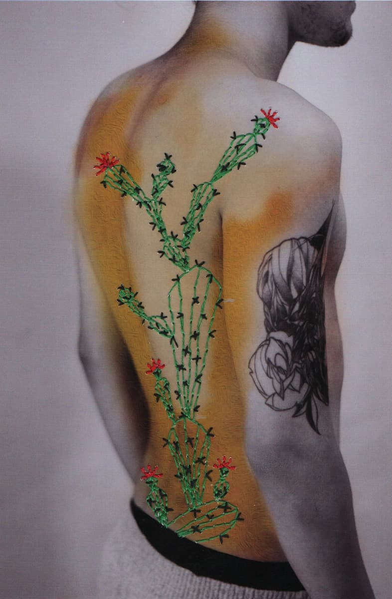 Œuvre "Cactus des Ombres de la Douleur" par Veruska Bahiense. Photos: Divulgation.