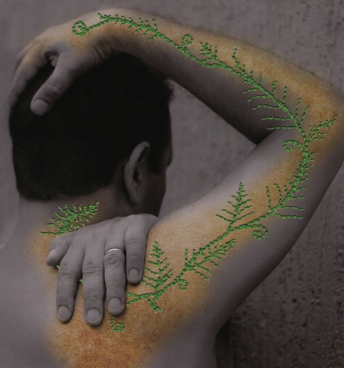 Œuvre "Ombres de la douleur Dioscorea sp" par Veruska Bahiense. Photos: Divulgation.