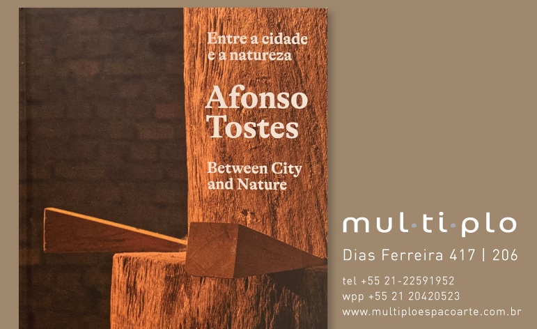 Livro "Afonso Tostes: Entre a cidade e a natureza", convite - destaque. Divulgação.