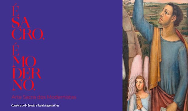 Exposición: "Modernismo: Arte Sacro y Religiosidad", invitación - destacados. Divulgación.