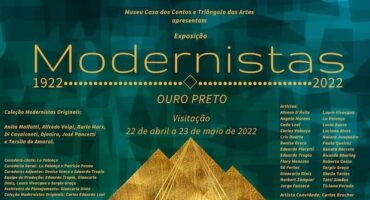 Exposición "Modernistas 1922-2022", invitación - destacados. Divulgación.