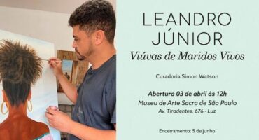 Leandro Junior, Série Viúvas, convite - destaque. Divulgação.