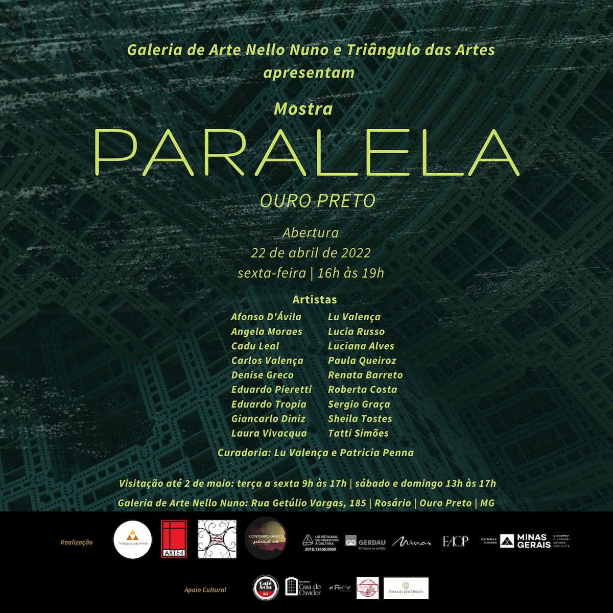 Show "Parallel", invitation. Disclosure.