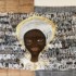"Maria Congo - Luisa Mahin”, 2021, pittura, 140cm x 86 cm. Luanda lavoro, che integra la mostra. Foto: Luanda.