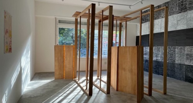 View of Marcelo Silveira's exhibition. Photo: Vilma Rattle.