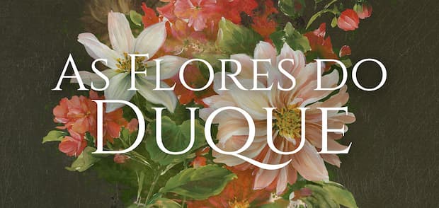 "Las flores del duque" de Rachel Fernandes, cubierta - destacados. Divulgación.