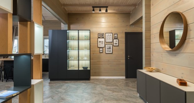 Tips for putting glass cabinets in decor. Photo: Max Vakhtbovych.
