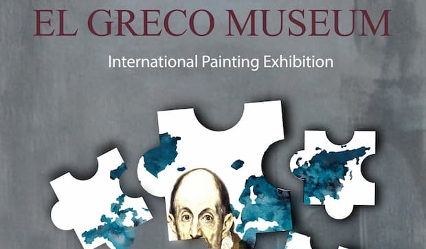 Exposition internationale au Musée El Greco, Flyer - en vedette. Divulgation.