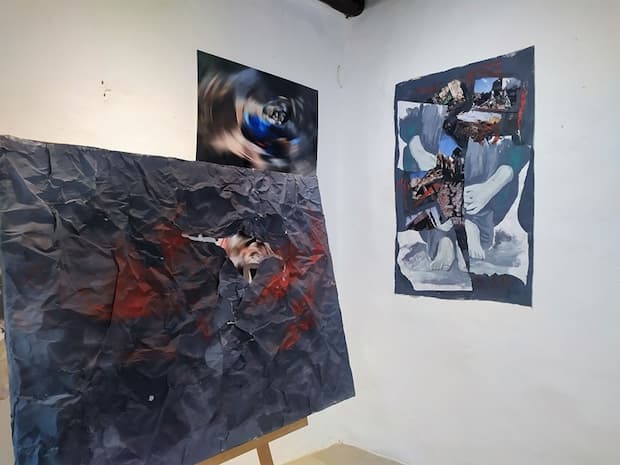 Exposição 27 de Setembro de 2021, Terremoto em Creta, Museu El Greco – Grécia, por Rosângela Vig. Foto: Divulgação.