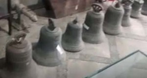 Bronze bells stolen from the Train Museum, in Rio de Janeiro (RJ). Photo: IPHAN.