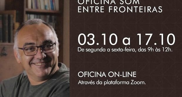 Oficina Som Entre Fronteiras is open for registration, Flyer - featured. Disclosure.