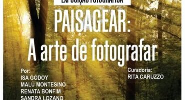 Exposição Fotográfica: "Paisagear: A arte de fotografar", banner - destaque. Divulgação.