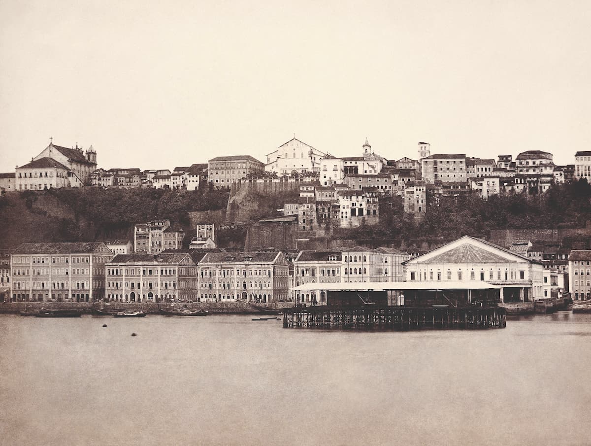 Camillo Vedani. Cidade de Salvador. Bahia, ca. 1860. Acervo do Instituto Moreira Salles.