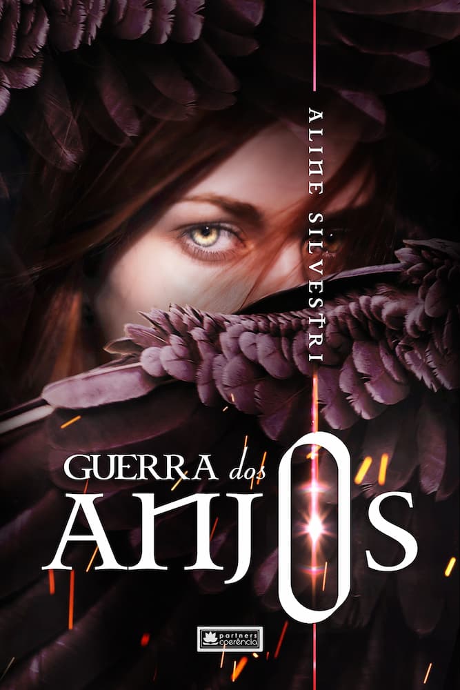 Livro "Guerra dos Anjos" de Aline Silvestri, capa. Foto: Divulgação.