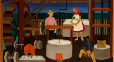 Falcon Jr., Djanira da Motta e Silva, flour mill, 1965, Oil on canvas, 129,0 x 195,0 cm, Igor Queiroz Barroso Collection.