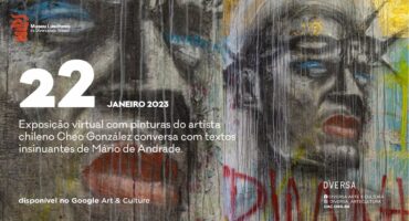 Cheo Gonzalez / Alex Arquelo, banner horizontal, Exhibition 22 - Lusophone Museum of Sexual Diversity. Disclosure.