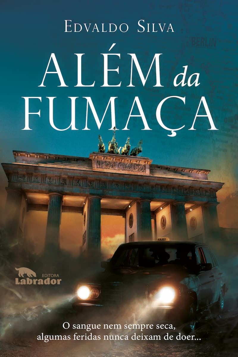 Livro "Além da Fumaça" de Edvaldo Silva, capa. Divulgação.
