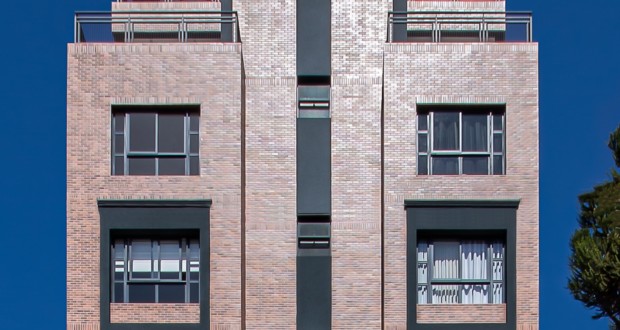 Aprende a utilizar revestimiento cerámico en fachadas de edificios y viviendas, destacados. Fotos: Divulgación/Strufaldi.
