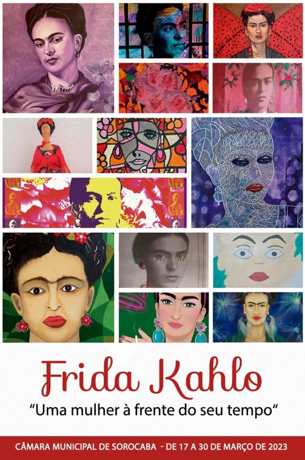 Virtuelle Gruppenausstellung „Frida Kahlo“, eine Frau, die ihrer Zeit voraus ist. Bekanntgabe.