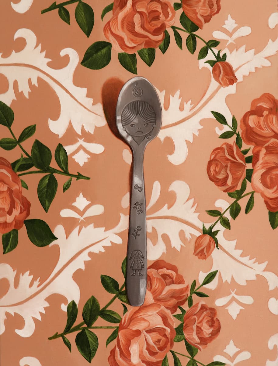 عمل فني "Princess Spoon" بواسطة بريسيلا باربوسا. صور: الكشف.