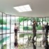 Σχεδιασμός εγκατάστασης για συγκεκριμένο χώρο Ο κόσμος μας (2022-2023), από την καλλιτέχνη Shirley Paes Leme, για το Glass Room στο MAM São Paulo. Φωτογραφίες: Ευγενική προσφορά ενός καλλιτέχνη.