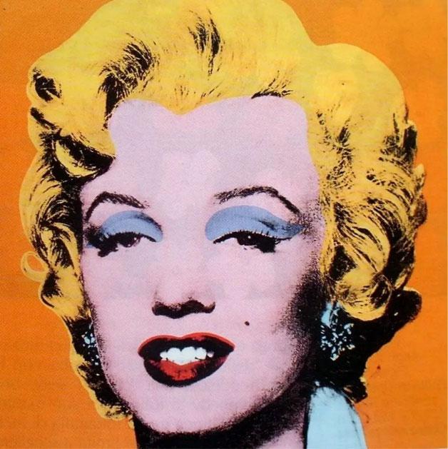 Figue. 3 - Andy Warhol, peinture acrylique sur toile, 110 x 110 cm, 1962. Photos: voir Fichier:Fondation Andy Warhol contre. Orfèvre.pdf, Domaine public, via Wikimedia Commons.