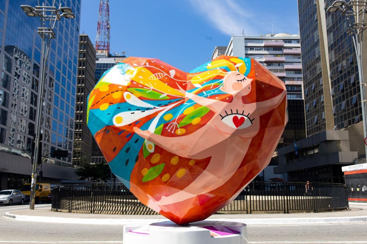 Artery 展「Art of Love」開催のお知らせを公開 - サンパウロへの愛」, 8月にサンパウロの首都で開催される. 写真: ディスクロージャー.