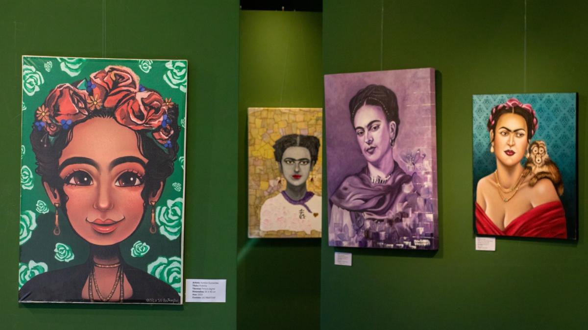 Exposición itinerante de Frida Kahlo - una mujer adelantada a su tiempo. Fotos: Wellington barz.