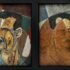 最近MAMサンパウロのコレクションに統合されたセルジオ・ミリエの絵画が図書館に展示されています